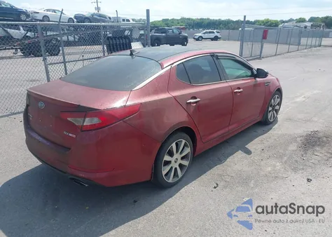 2012 Kia Optima Sx из США, поврежденный, VIN 5XXGR4A67CG088742